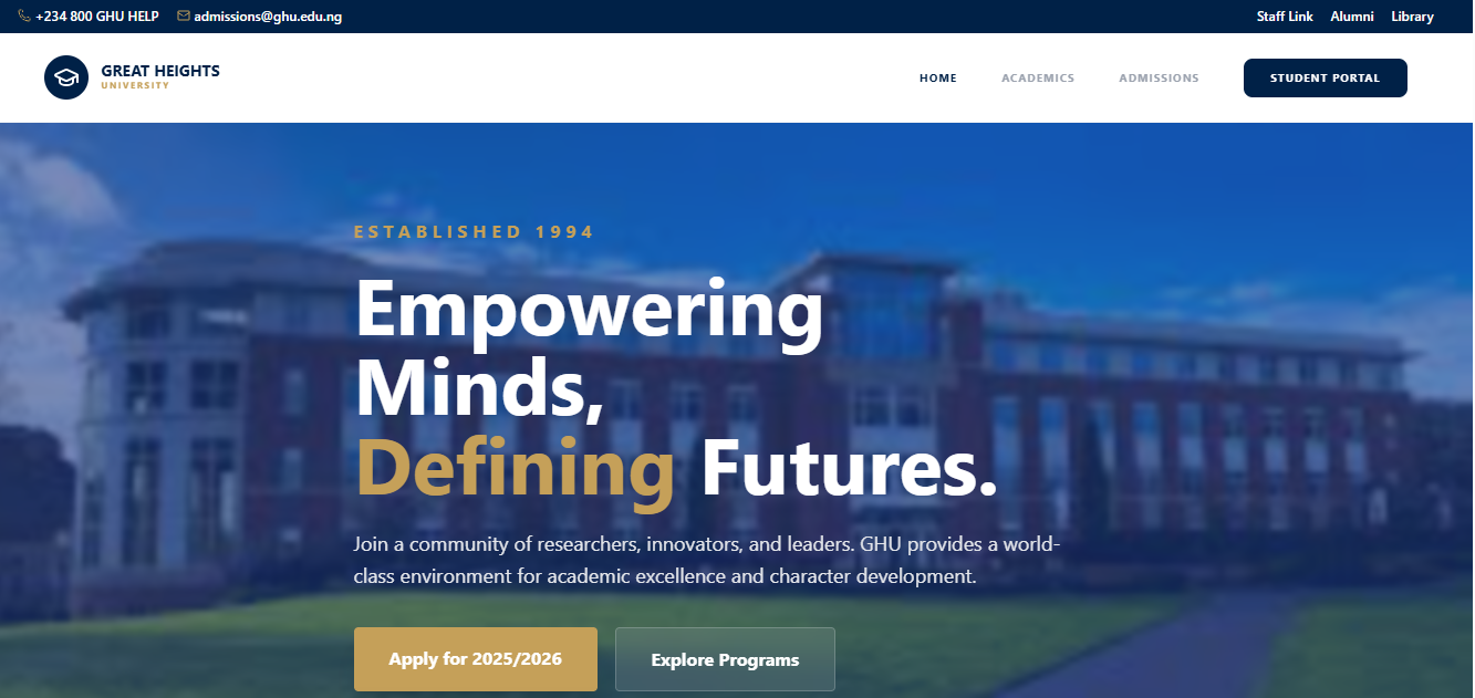 Great Heights University